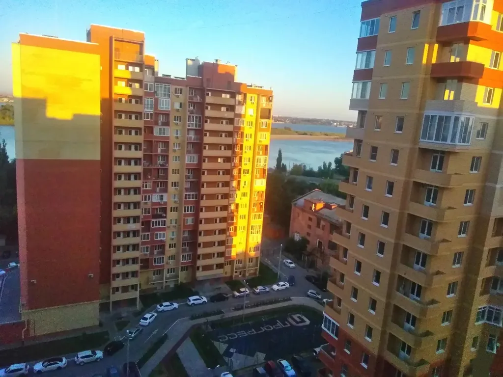 Комфортная студия с видом на реку Волга