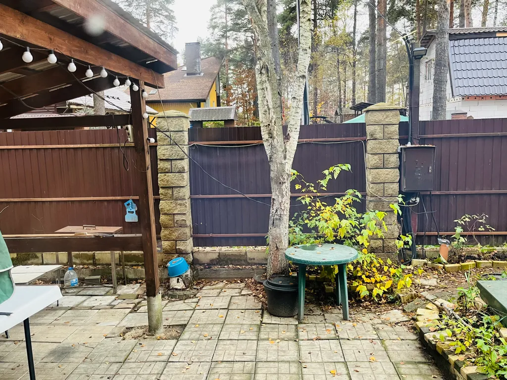 Дом с олененком и гортензиями