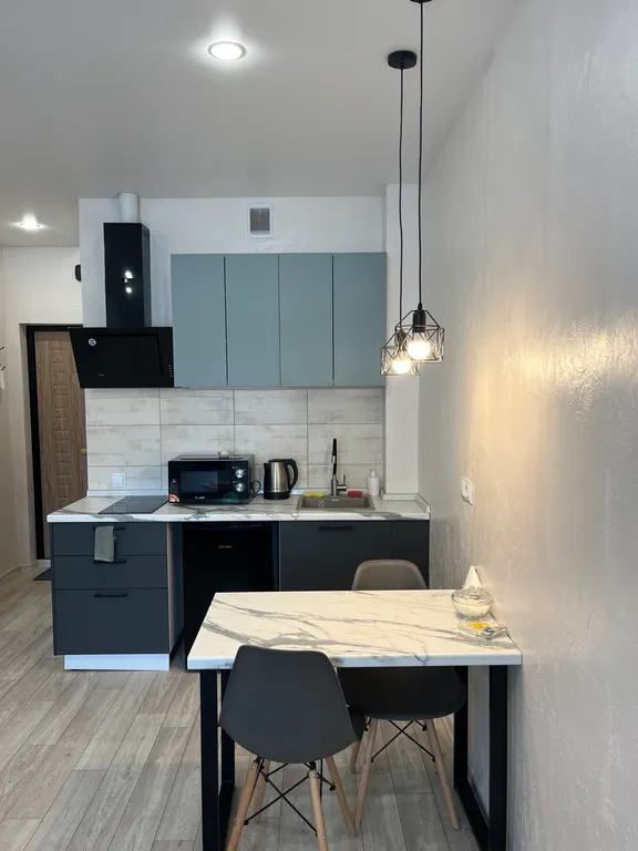 Уютная студия с сауной