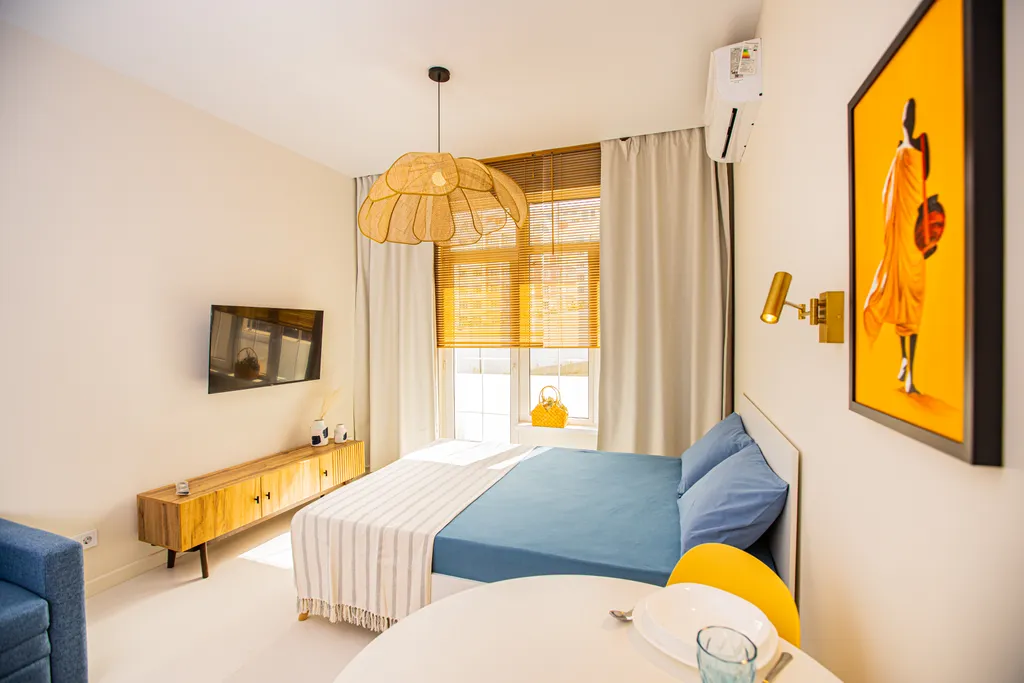 Квартира Квартира Стильная новая студия в Курортном городке — Адлер