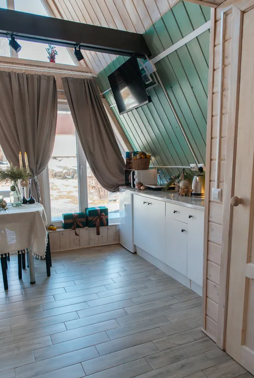 Коттедж Уютный A-frame дом с видом на горы — Шерегеш