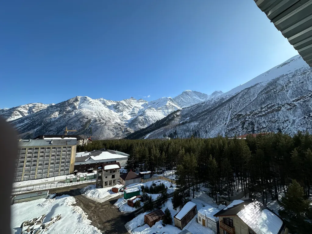 Квартира с панорамным видом на горы