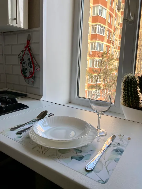 Светлая уютная квартира с удобным расположением