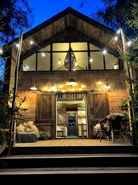 Дом Гнездо среди елей