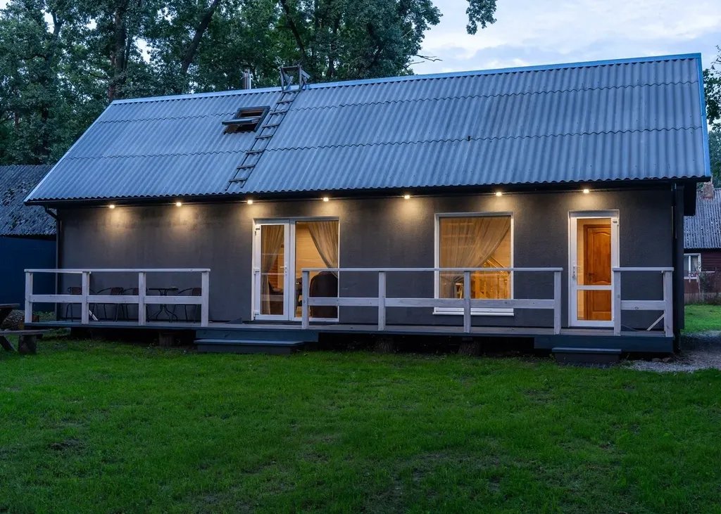 Дом-студия с баней в самом центре Беловежской пущи ( д. Ляцкие)