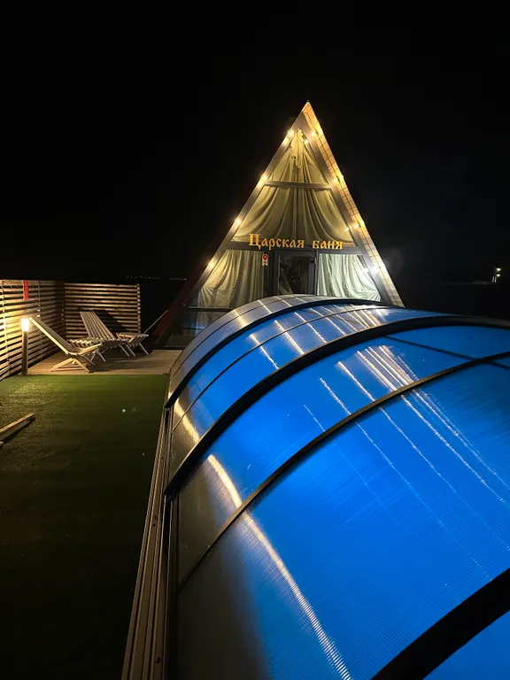 Домик Царская баня бассейн с подогревом
