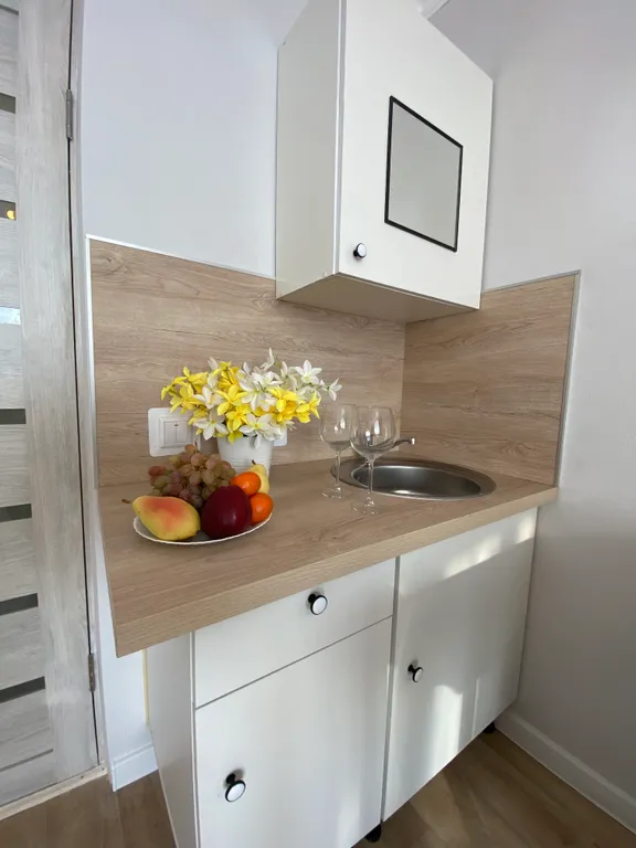 Уютная студия с балконом