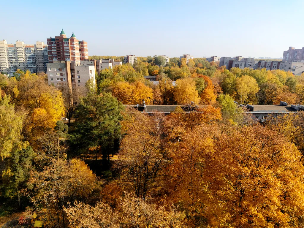 Петербургская квартира с видом на закат