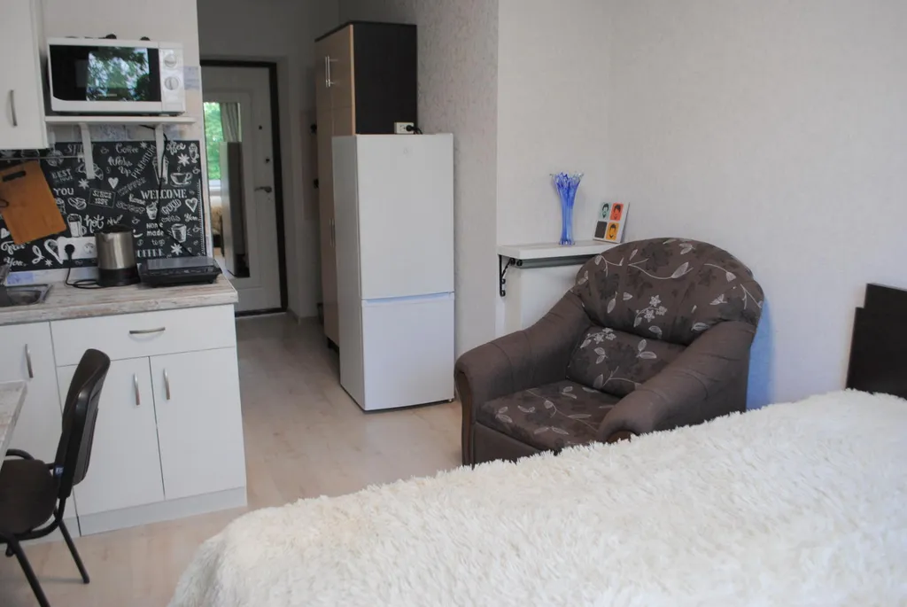 Новая студия в пешей доступности от метро