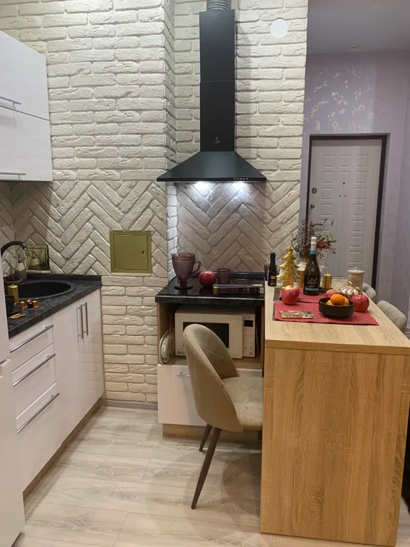 Солнечная стильная студия в горах Красной Поляны