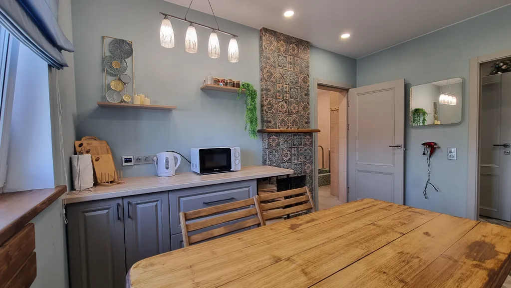 Уютный частный дом с баней рядом с морем