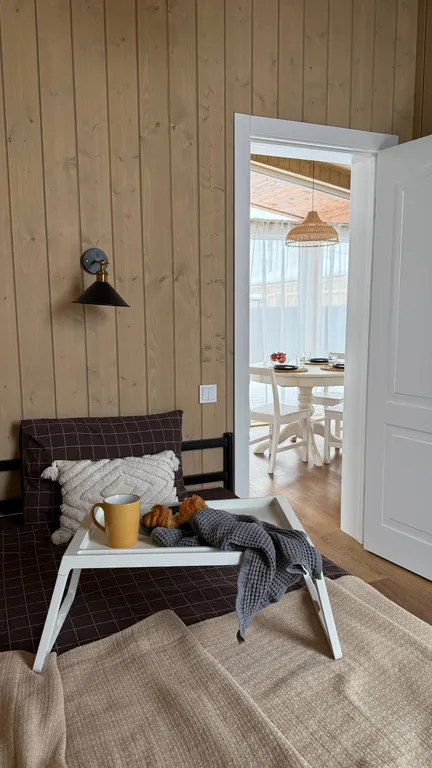 Атмосферный дом в стиле barn house