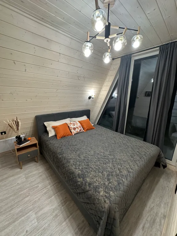 Коттедж Домик Aframe Forest с баней и сибирским чаном — Москва