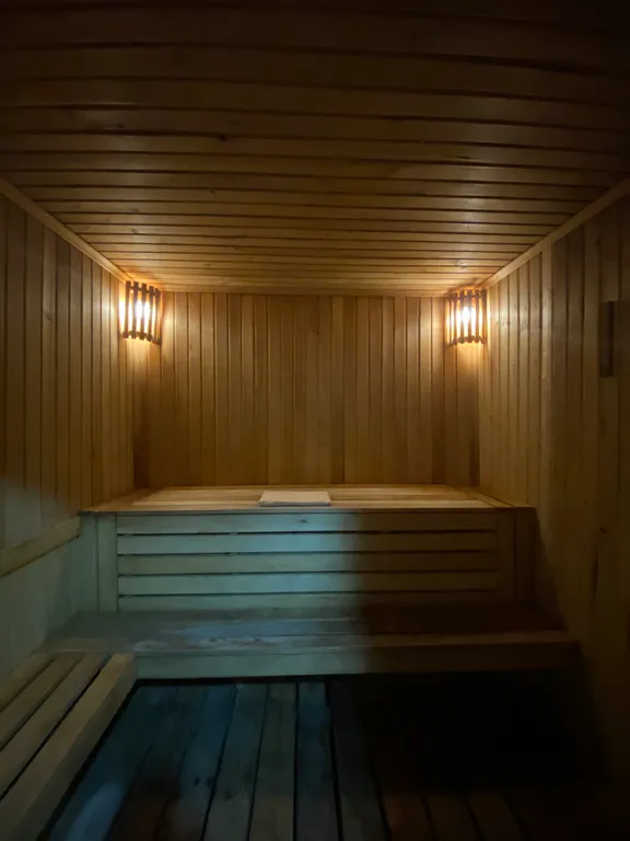 Дом Панорама - новый стильный современный дом с баней внутри