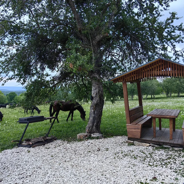 Коттедж Отдых от городской суеты в Адыгеи, домик в лесу А-фрейм — Веселый