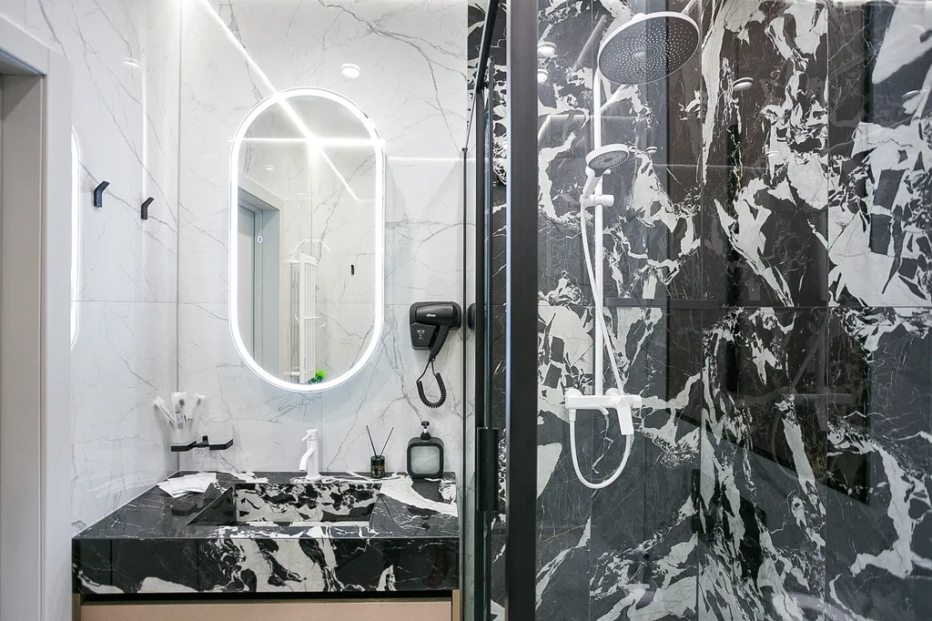 1-комнатная квартира с террасой на парк у моря со своим бассейном на пляже