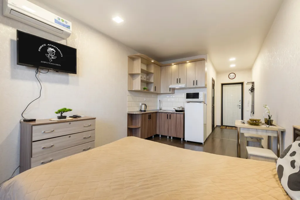 Квартира Уютная квартира студия — Барнаул