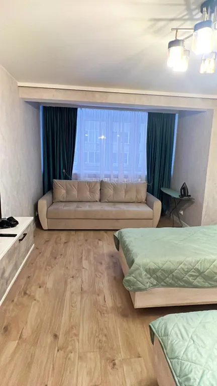 Современная студия, в новом доме