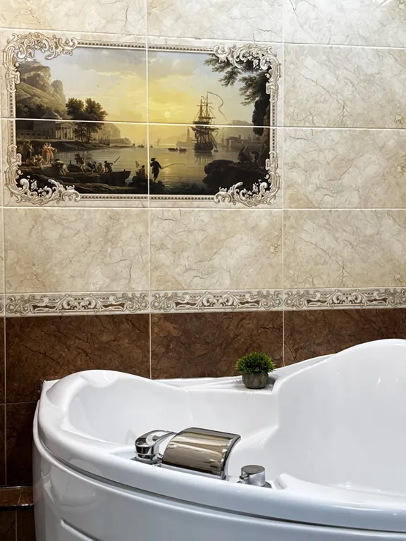 1-комнатная квартира с большой ванной