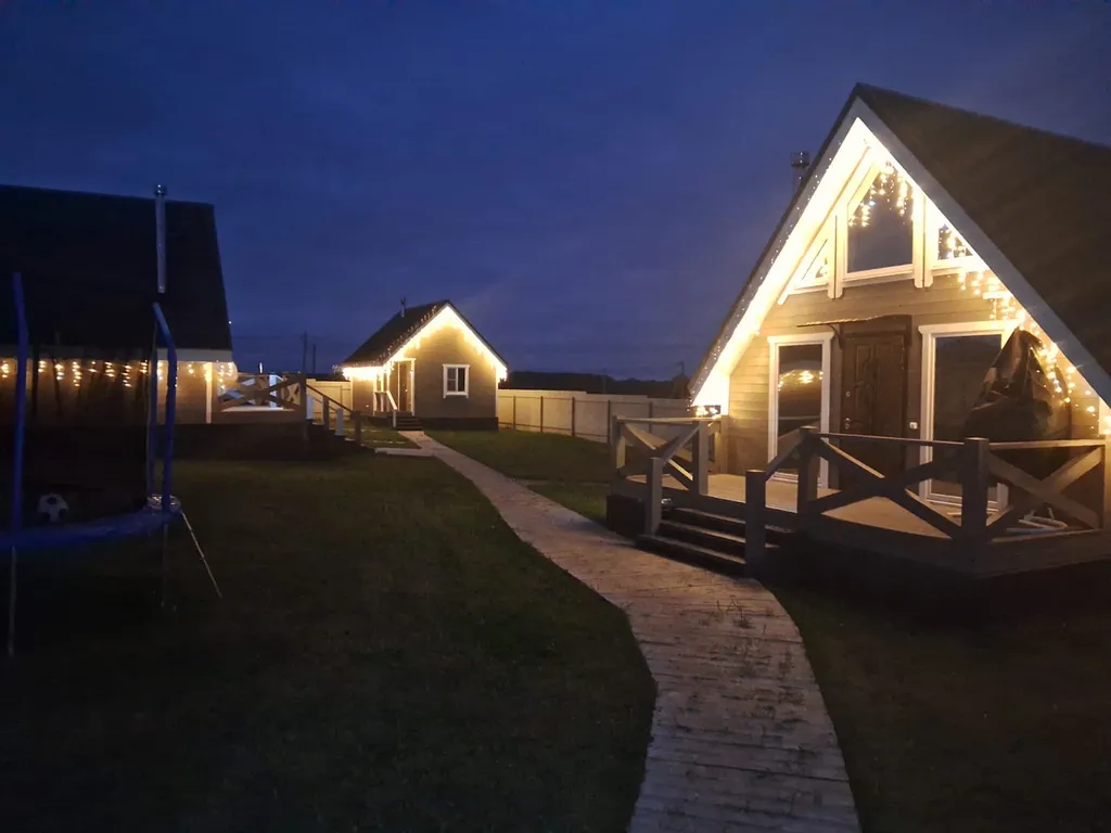 Гостевой дом с камином и террасой