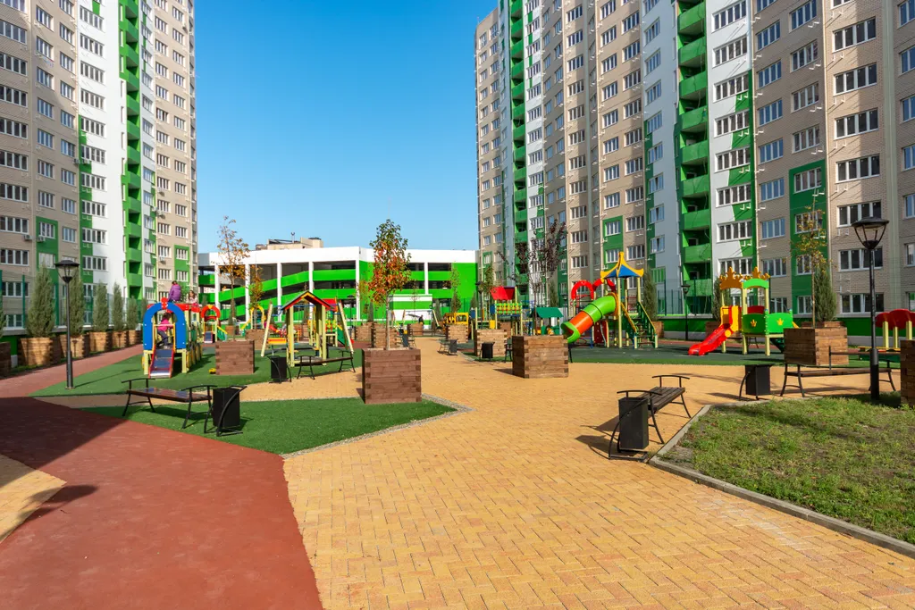 Квартира Апартаменты Бирюзовая нежность с панорамным видом, у парка Галицкого — Краснодар