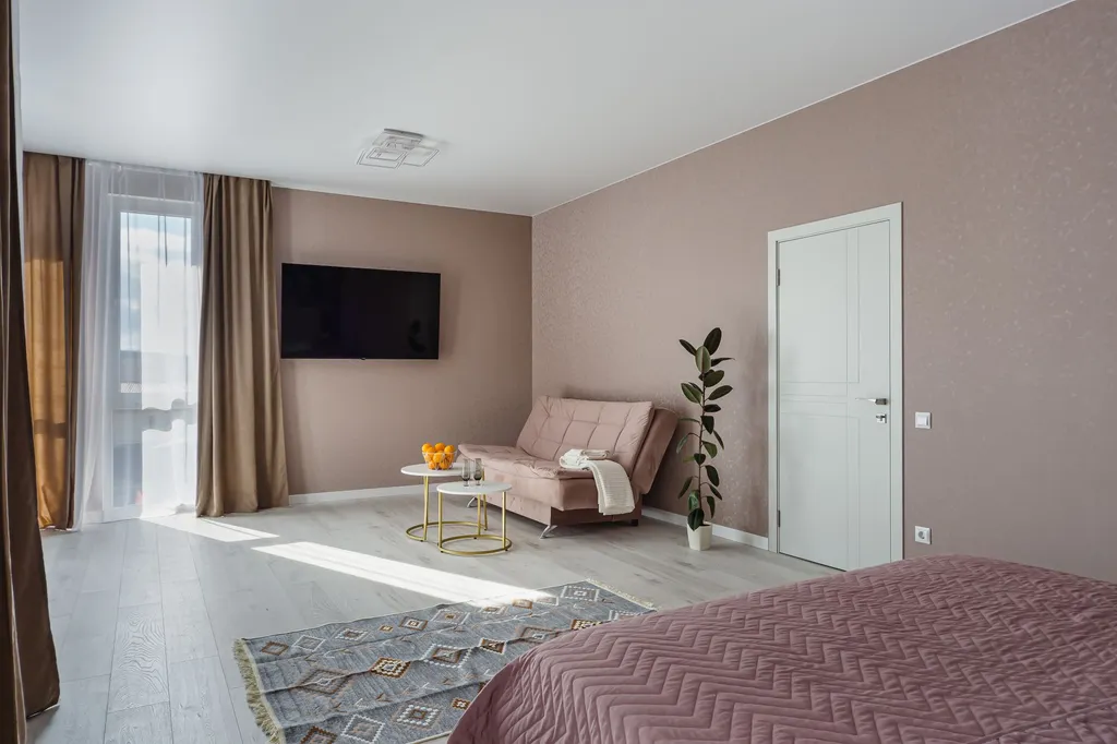 Дом с бассейном с видом на горы