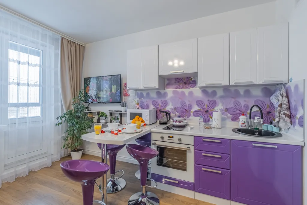 Уютная квартира-студия орхидея возле метро Девяткино