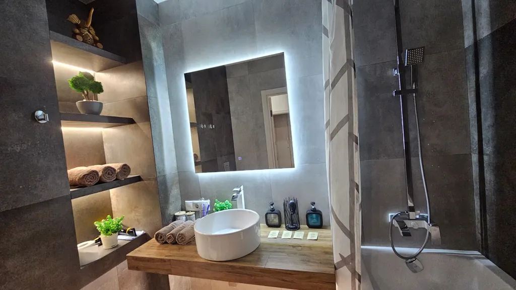 Элитная Квартира Евродвушка с террасой и красивым панорамным видом