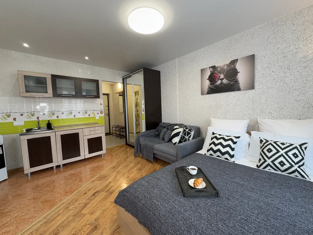 Уютная студия, апартаменты