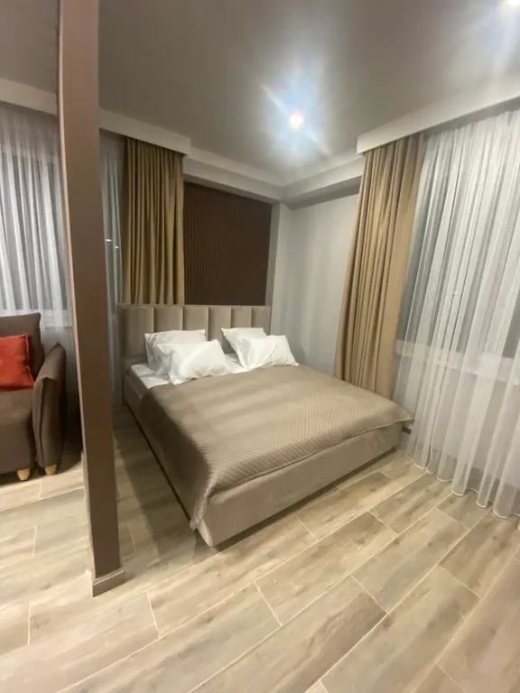 Апартаменты в центре Домбая в новостройке, 150 метров от канатной дороги