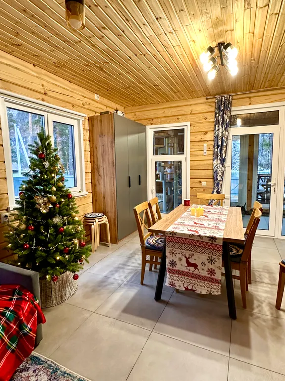 Новый круглогодичный 3-й коттедж на берегу Катуни