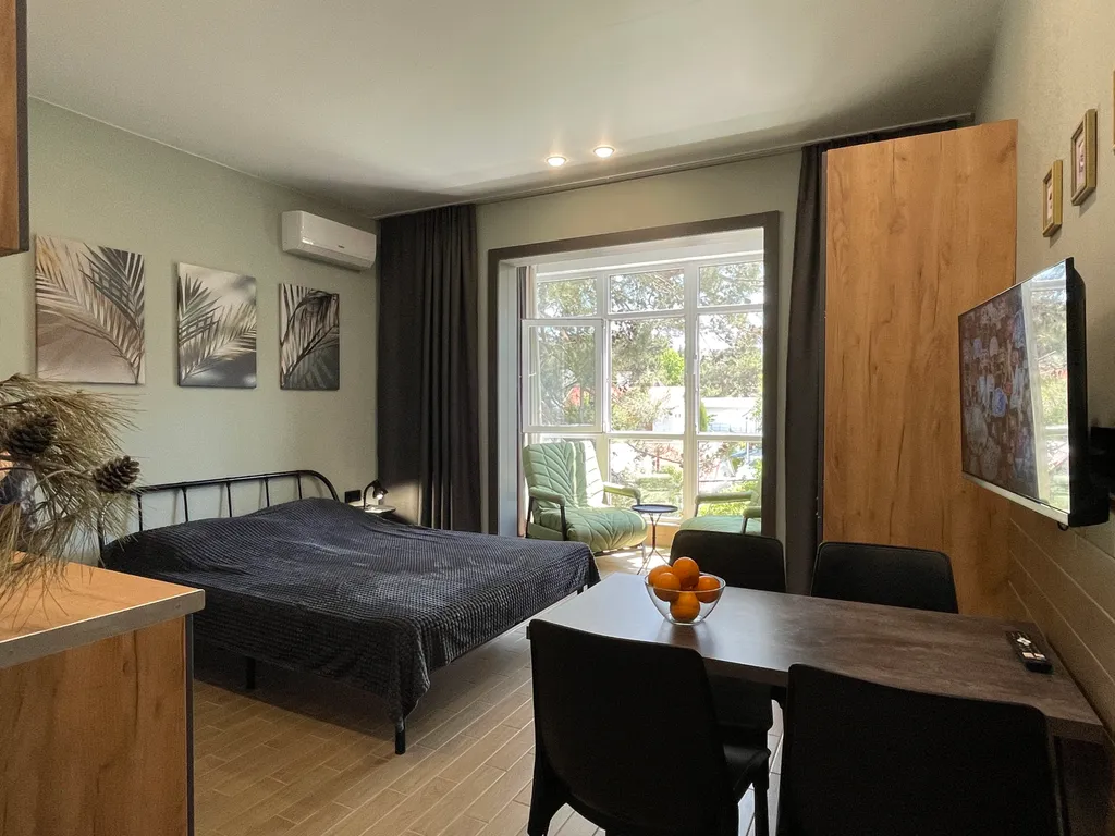 Квартира Квартира Стильная студия у моря — Геленджик