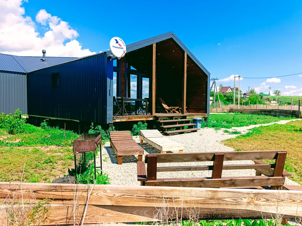 Коттедж с проектом с видом на Волгу с бесконтактным заселением