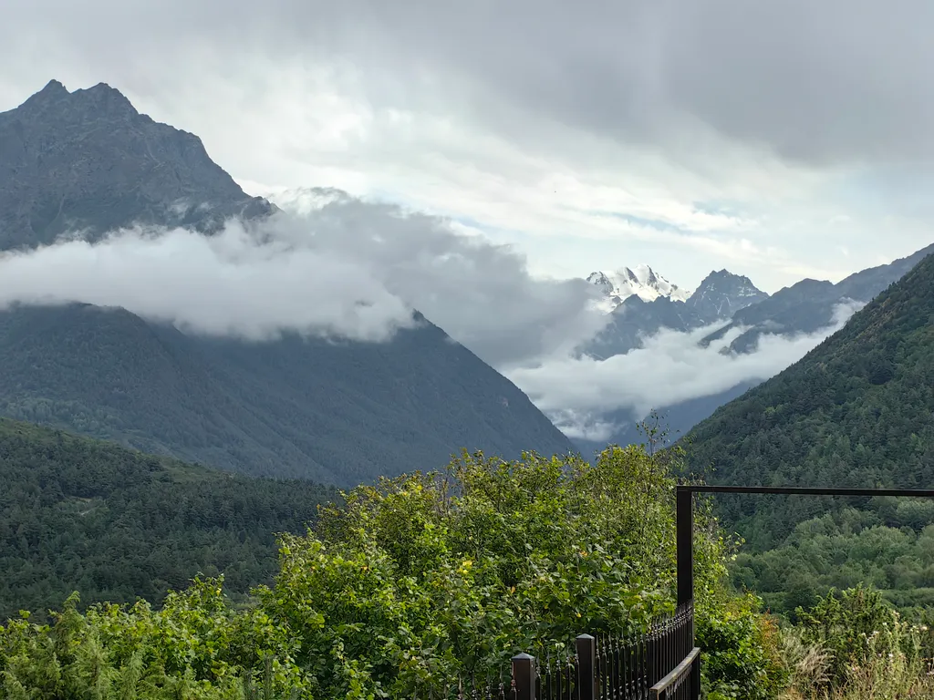 Дом в горах Осетии