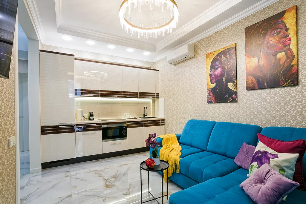 Апартамент Тропики с балконом и террасой у самого моря