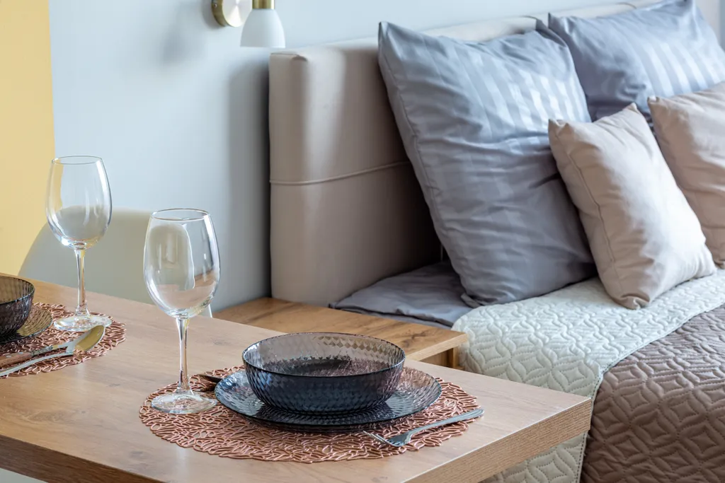 Квартира Квартира Современная студия у метро Автово — Санкт-Петербург