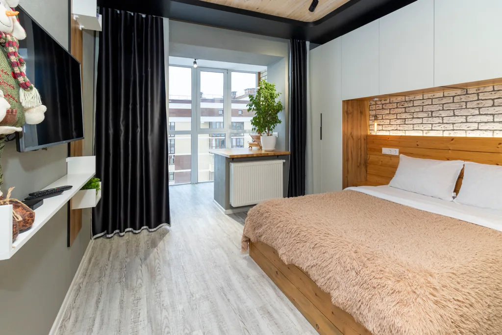 Дизайнерская видовая студия на 26 этаже