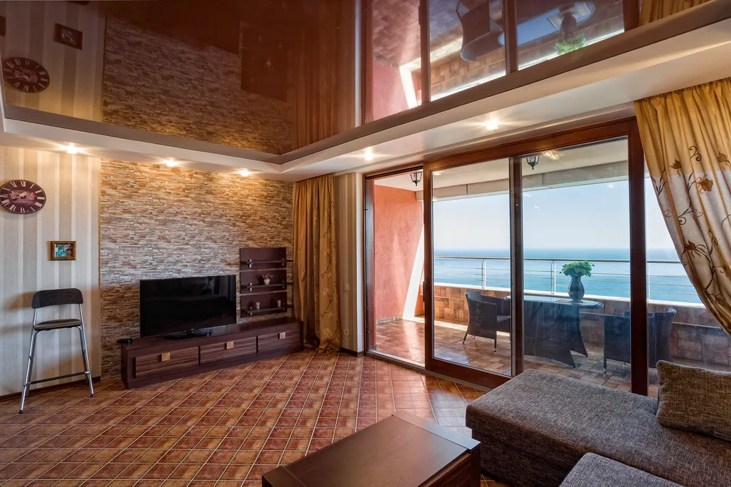 2-х комнатная современная квартира # 137 с видом на море