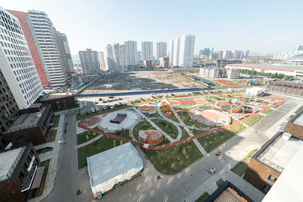 Квартира Квартира-студия Тайм-аут в двух шагах от ТРЦ Планета — Красноярск