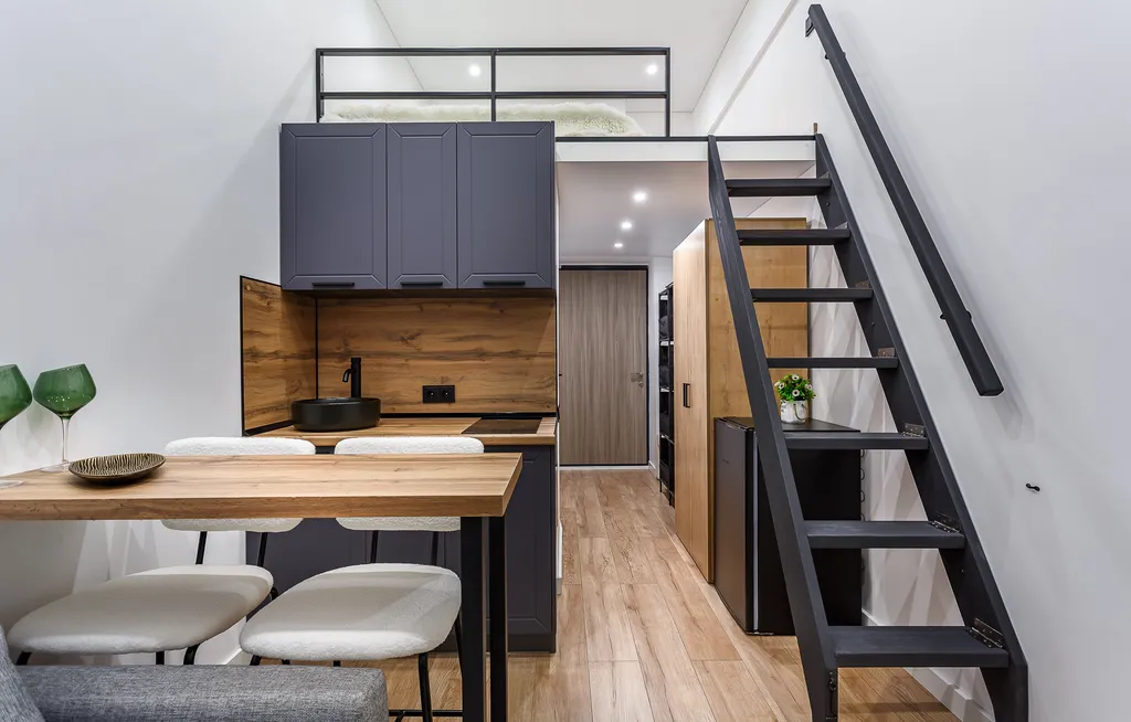 Двухуровневая студия возле Измайловского дворца