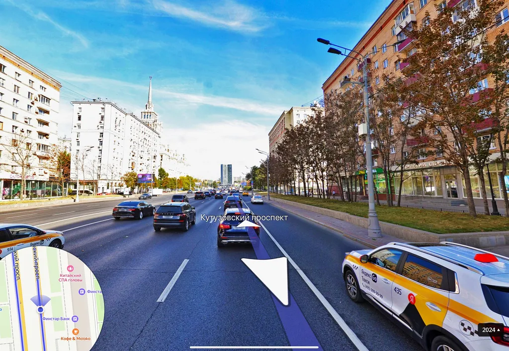 Квартира Квартира Уютная евродвушка у метро Киевская — Москва