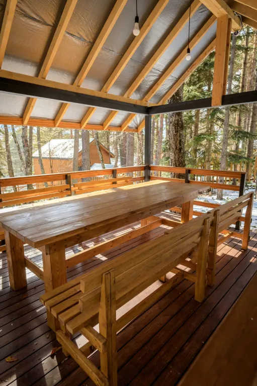 Коттедж Барнхаус II с видом на горы и лес — Архыз