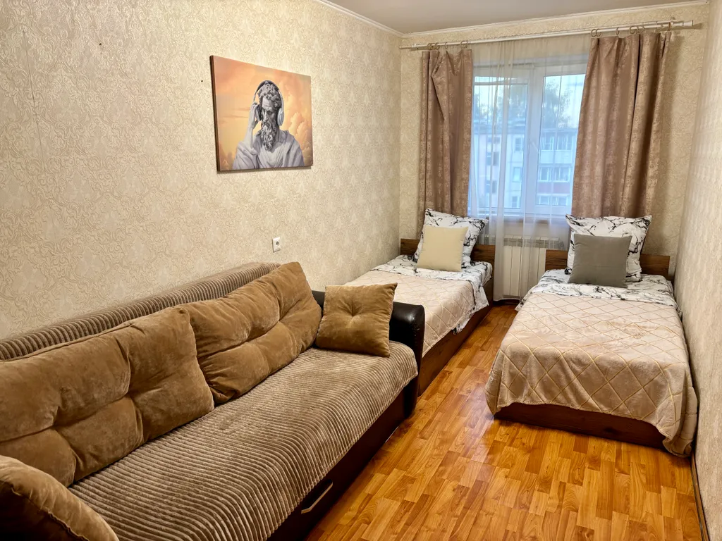 Двухкомнатная квартира, есть 4 раздельных спальных места — аренда посуточно в Наро-Фоминск