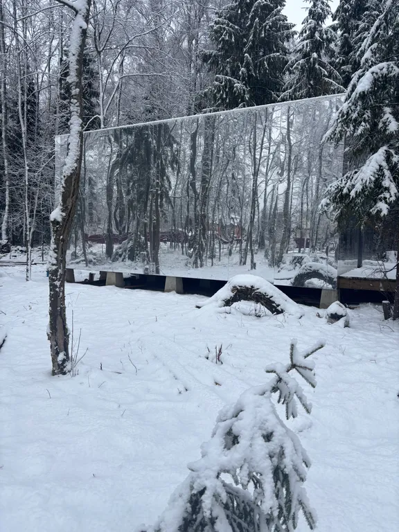 Коттедж Уникальный зеркальный дом — Александров