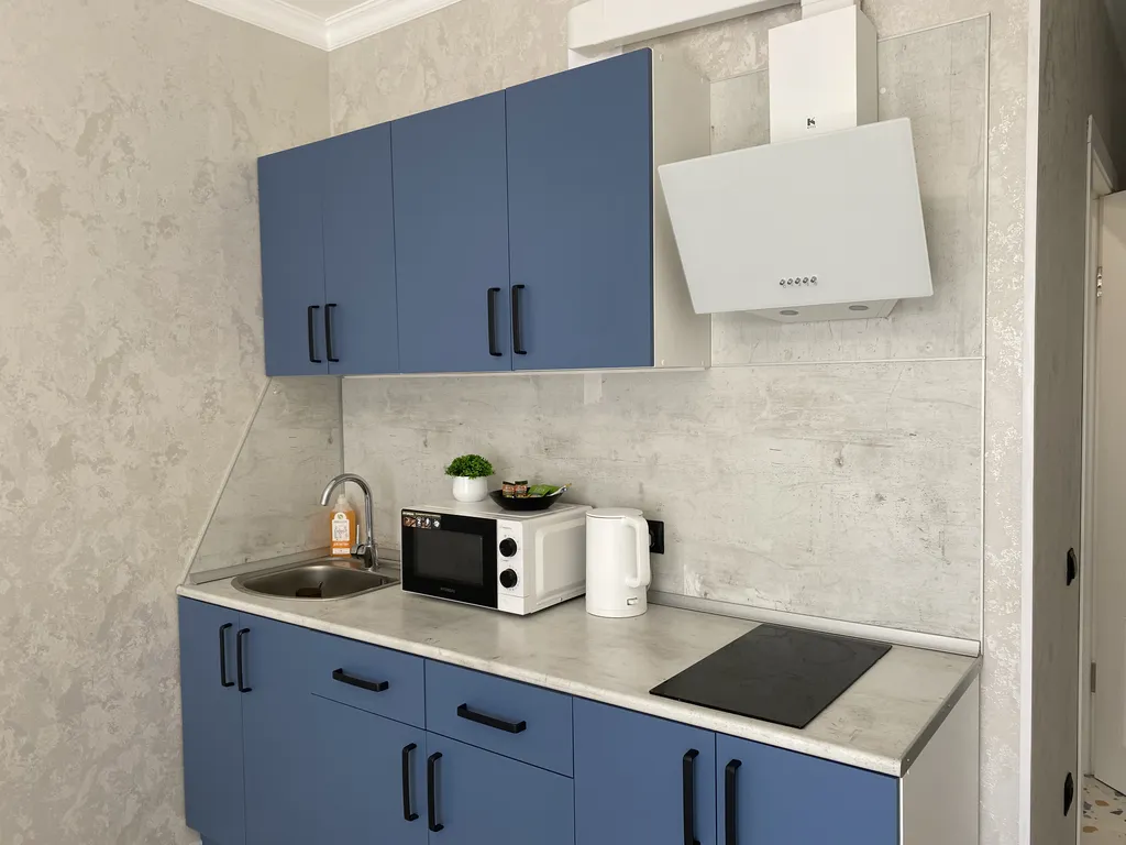 Квартира Квартира Шикарная студия с большим ТВ и панорамными окнами — Шушары