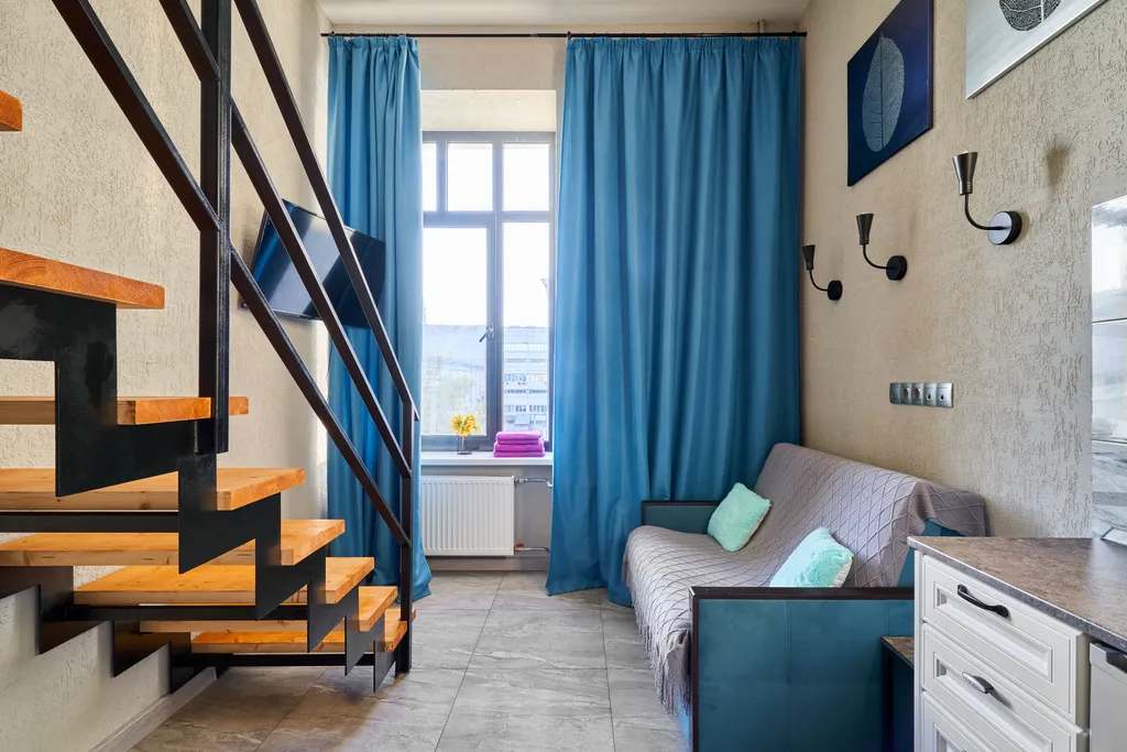 Стильная студия в ЖК Loft FM