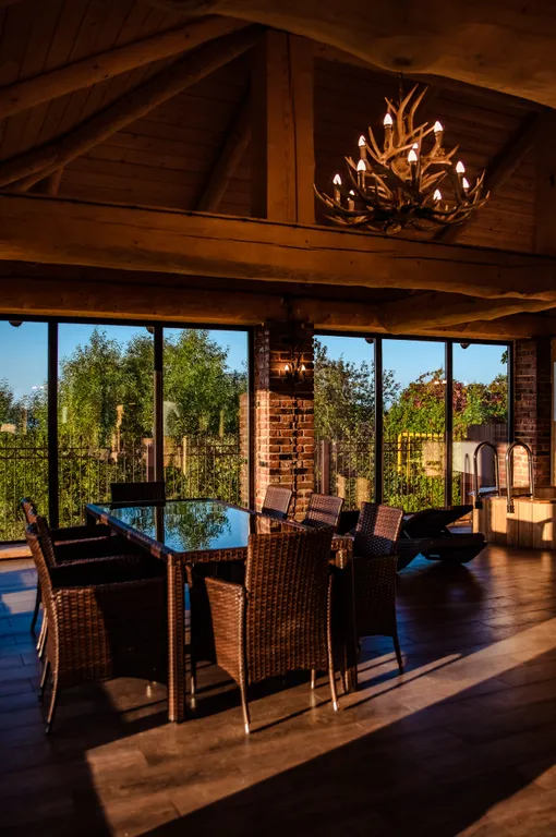 Дом Веськово с видом на озеро Плещеево