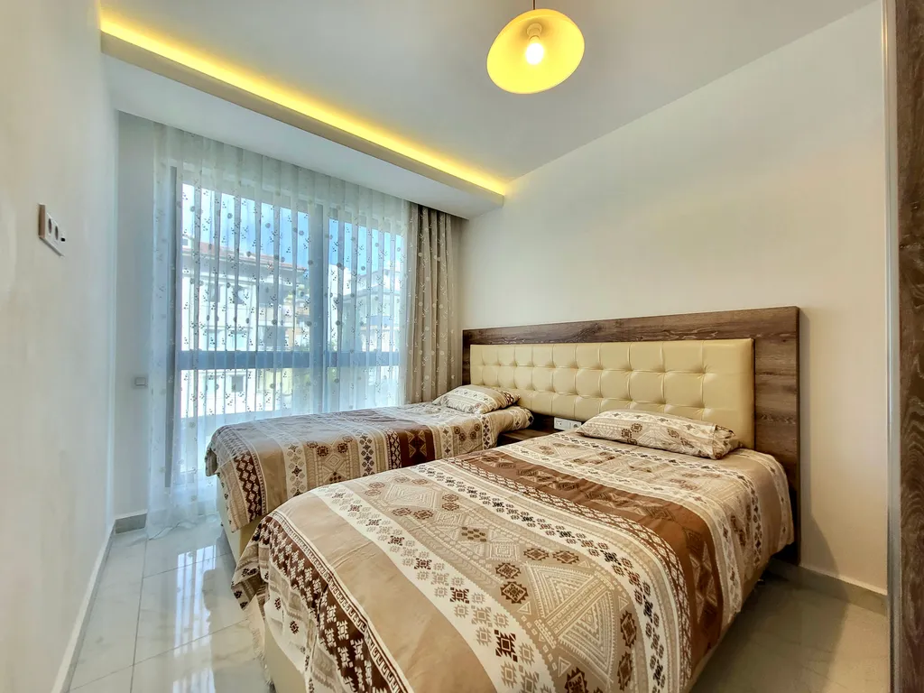 Семейные апартаменты 2+1, Elite Marine Residence, Kleopatra