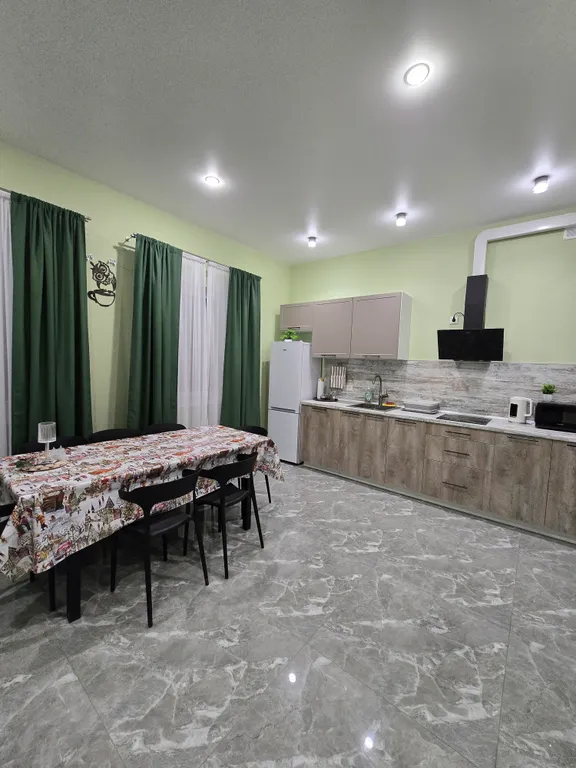 Коттедж с баней на дровах