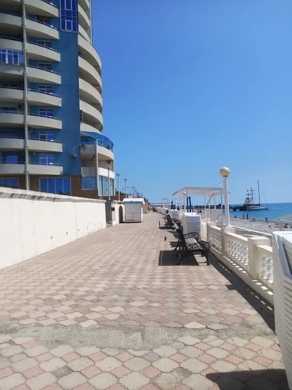 Квартира Однокомнатная квартира с видом на море и горы — Лазаревское